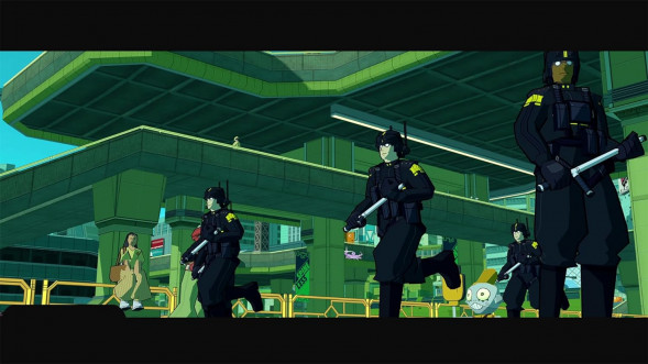 Игра Bomb Rush Cyberfunk [Nintendo Switch, русские субтитры] в Ижевске