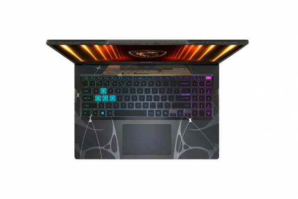 Ноутбук MSI Cyborg 15 B2RWEKG-235XRU, 15.6&amp;quot; (1920x1080) IPS 144 Гц/Intel Core 7 240H/16 ГБ DDR5/1024 ГБ SSD/NVIDIA GeForce RTX 5050 для ноутбуков (8 Гб)/Без системы, Черный (9S7-15Q342-235)