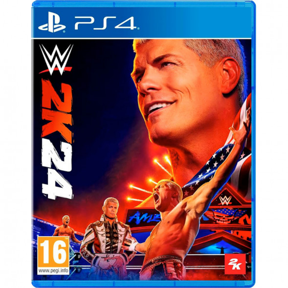 Игра WWE 2K24 [PS4, английская версия]