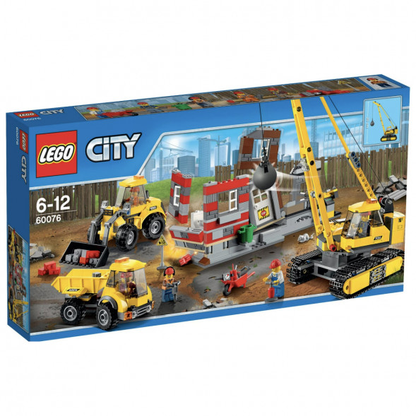 Конструктор LEGO City 60076 Снос здания