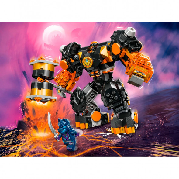 Конструктор LEGO Ninjago 71806 Элементальный земной робот Коула