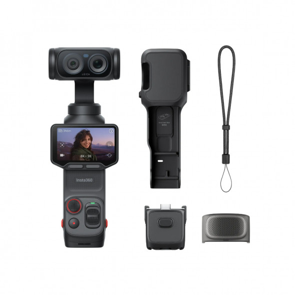Экшн-камера Insta360 Luna Ultra Standard Combo, Cosmic Black в Чите