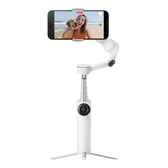 Стабилизатор Insta360 Flow 2 AI Tracker Bundle, Summit White 