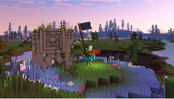 Minecraft Legends Deluxe Edition [PS4, русская версия] 