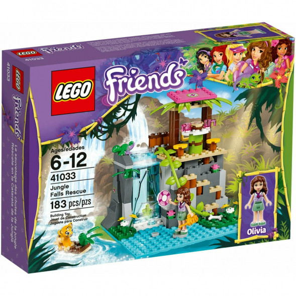 Конструктор LEGO Friends 41033 Спасение тиргёнка у водопада
