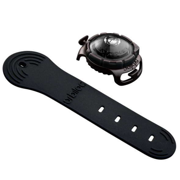 Фонарь для собак Orbiloc Dog Dual Fashion Colours, темный в Новосибирске