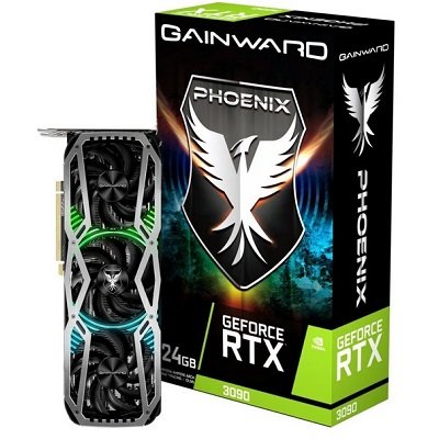 Видеокарта GAINWARD GeForce RTX 3090 24576Mb PHOENIX GS (NED3090019SB-132BX)
