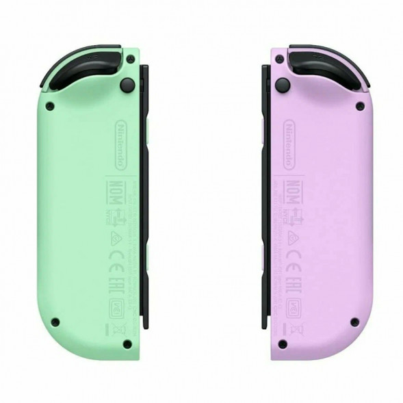 Геймпад Nintendo Switch Joy-Con controllers Duo, пастельный пурпурный / пастельный зеленый
