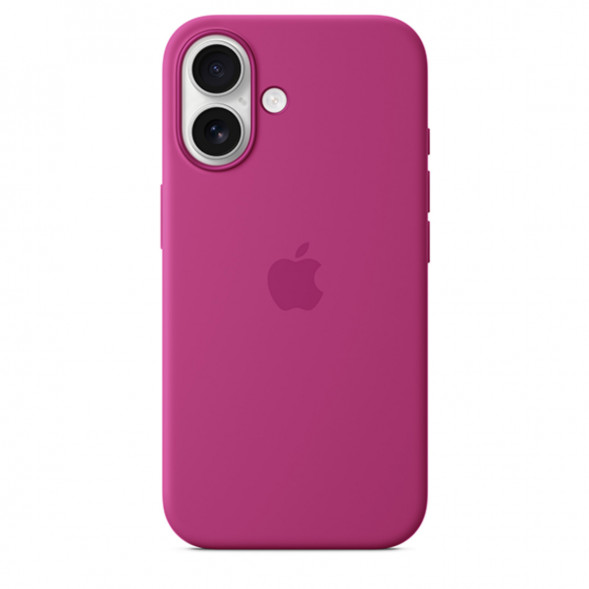 Чехол Apple для iPhone 16 Plus Silicone MagSafe, Fuchsia (MYYE3ZM/A)