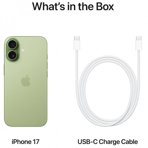 Смартфон Apple iPhone 17 512GB eSim, Sage