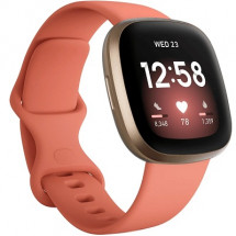 Умные часы Fitbit Versa 3 Pink clay/soft gold