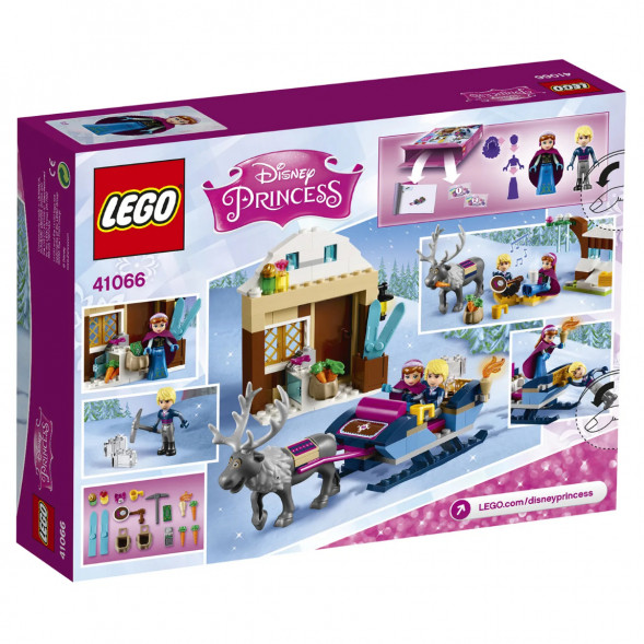 Конструктор LEGO Disney 41066 Princess Анна и Кристоф: прогулка на санях
