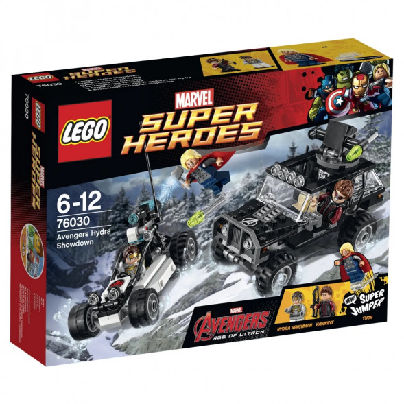 Конструктор LEGO Super Heroes 76030 Гидра против Мстителей