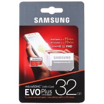Карта памяти Samsung EVO Plus microSDHC 32GB MB-MC32GA/RU