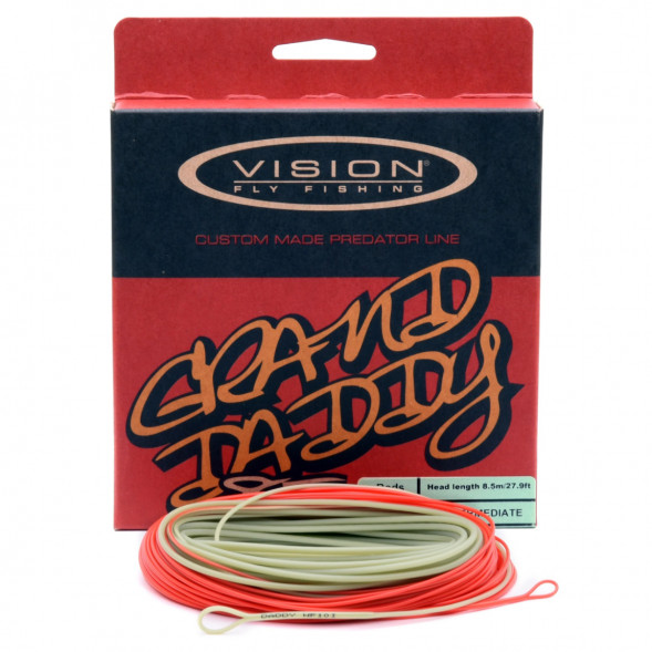 Рыболовный шнур Vision Grand Daddy Rods 8 Intermediate VGD8I