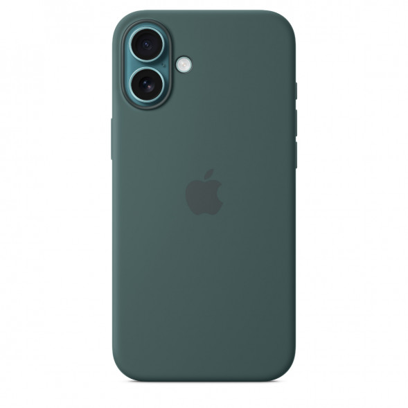 Чехол Apple для iPhone 16 Plus Silicone MagSafe,  Lake Green (MYYH3ZM/A)