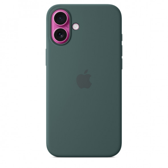 Чехол Apple для iPhone 16 Plus Silicone MagSafe,  Lake Green (MYYH3ZM/A)