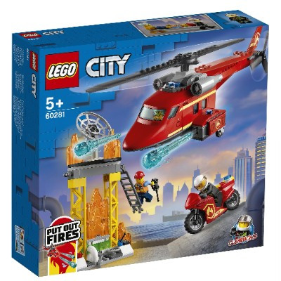 Конструктор LEGO City 60281 Спасательный пожарный вертолёт в Казани