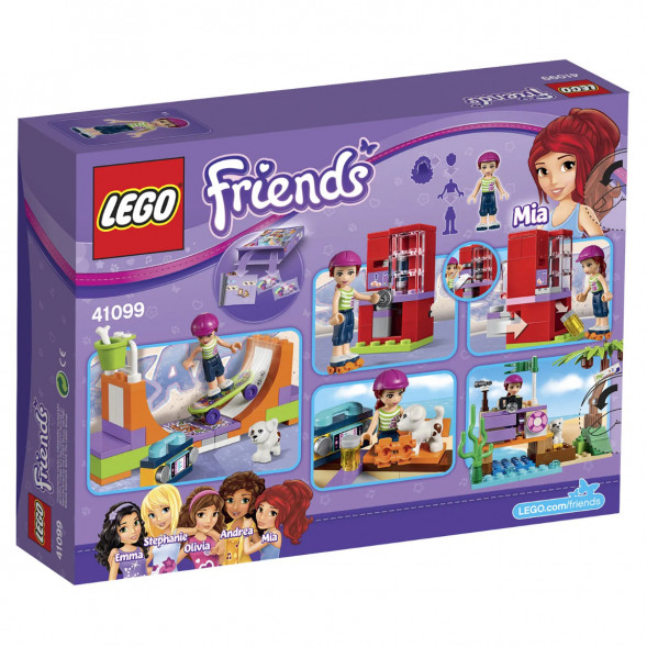 Конструктор LEGO Friends 41099 Скейт-парк