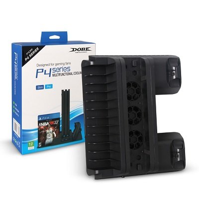  Многофункциональная подставка DOBE для PS 4 Slim/Pro Multi-Functional Cooling Stand