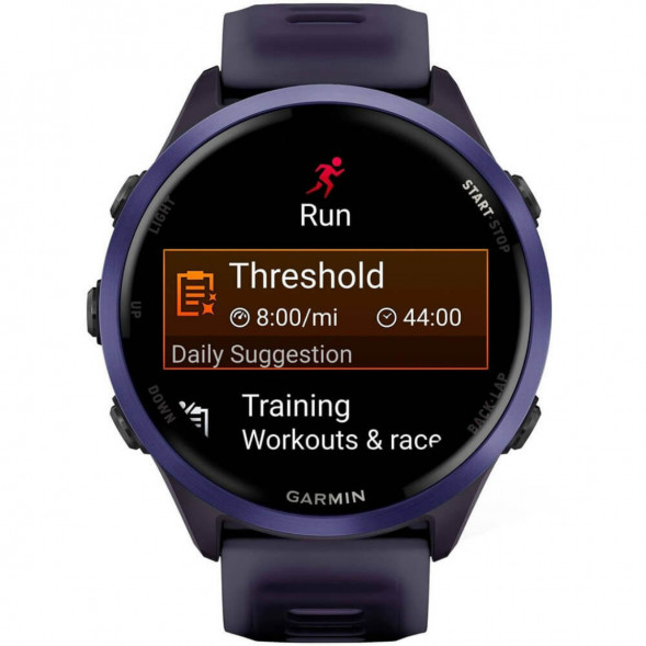 Умные часы Garmin Forerunner 570 47 мм Indigo Aluminium/Translucent Imperial Purple/Indigo 010-02971-02 в Хабаровске