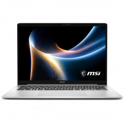 Ноутбук MSI Modern 14S AI+ G3MG-011XRU (14&amp;quot;, OLED, Intel Core Ultra 5 322 2.5ГГц, 6 ядер, 16ГБ DDR5, 512ГБ SSD, Intel Graphics, без ОС), серебристый