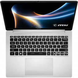 Ноутбук MSI Modern 14S AI+ G3MG-011XRU (14&amp;quot;, OLED, Intel Core Ultra 5 322 2.5ГГц, 6 ядер, 16ГБ DDR5, 512ГБ SSD, Intel Graphics, без ОС), серебристый