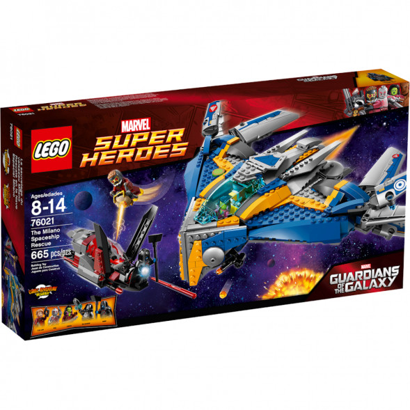 Конструктор LEGO Super Heroes 76021 Спасение космического корабля «Милано»