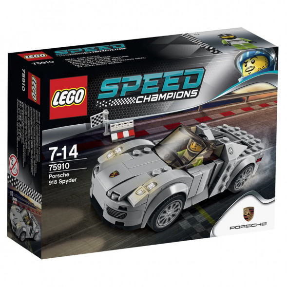 Конструктор LEGO Speed Champions 75910 Porsche 918 Spyde