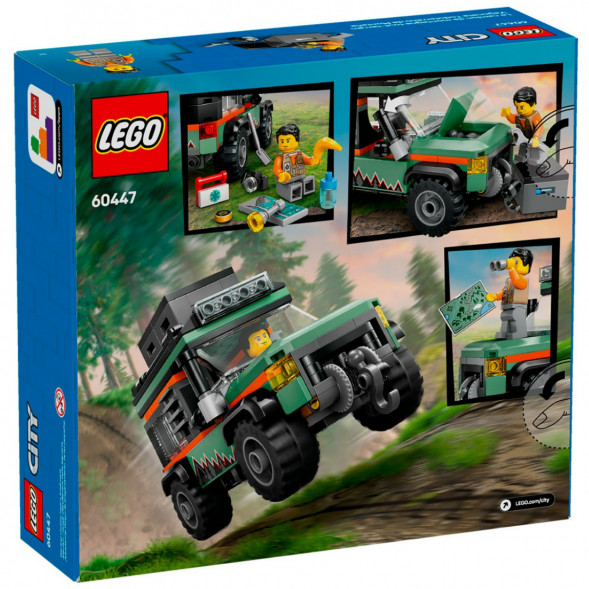 Конструктор LEGO City 60447 Внедорожный горный грузовик в Новосибирске