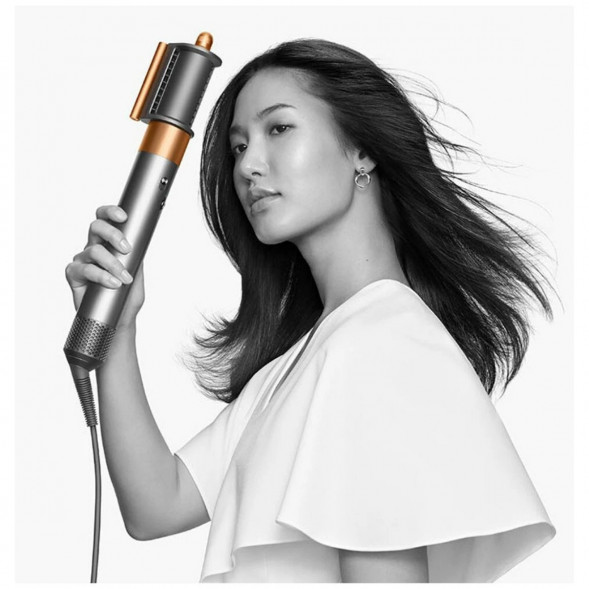 Фен-стайлер Dyson Airwrap multi-styler Complete Long HS05, яркий никель/медный