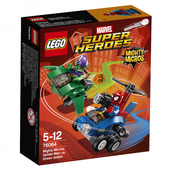 Конструктор LEGO Super Heroes 76064 Человек‑паук против Зелёного Гоблина