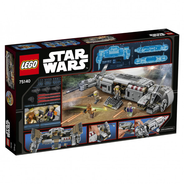 Конструктор LEGO Star Wars 75140 Военный транспорт Сопротивления