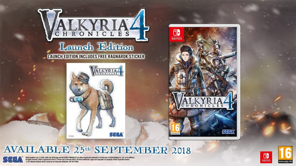 Игра Valkyria Chronicles 4 [Nintendo Switch, английская версия] в Омск