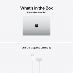 Ноутбук Apple MacBook Pro 14 2026 MGDP4 (M5 Pro 20-Core GPU, 24GB/2TB), Серебристый/Silver