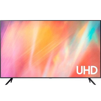 43" Телевизор Samsung UE43AU7100U 2021 LED, HDR, черный
