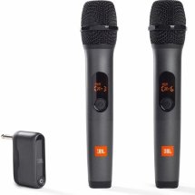 Микрофонный комплект JBL Wireless Microphone Set, разъем: без разъема, черный