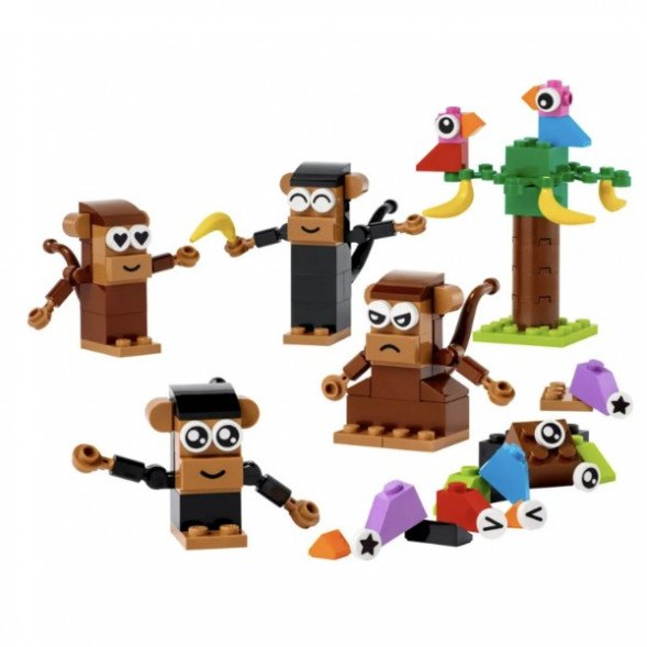Конструктор LEGO Classic 11031 Творческое веселье обезьян