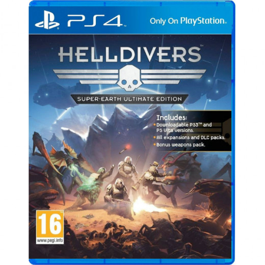 Игра Helldivers. Super-Earth Ultimate Edition [PS4, русские субтитры] — 