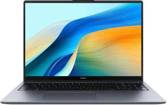 Ноутбук Huawei MateBook D 16 MCLG-X 53014QKW (Intel Core i5 13420H,  16&amp;quot; WUXGA 1920х1200, 1000Gb SSD,Intel UHD Graphics, DOS, серый)