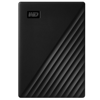 4 ТБ Внешний HDD Western Digital My Passport, WDBYVG/WDBPKJ, USB 3.2 Gen 1, черный