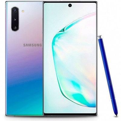 Смартфон Samsung Galaxy Note 10 256GB Aura Glow (Аура) 