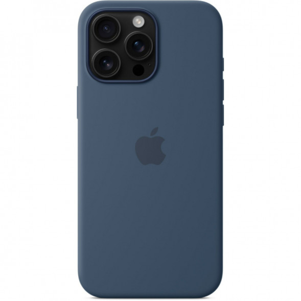 Чехол Apple для iPhone 16 Pro Max Silicone MagSafe, Denim (MYYU3ZM/A)