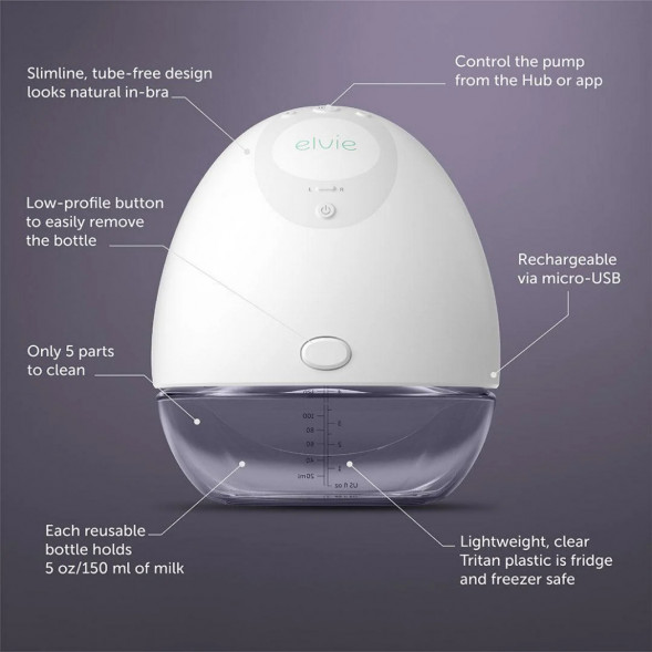 Молокоотсос Elvie Pump - Single Electric Breast Pump
