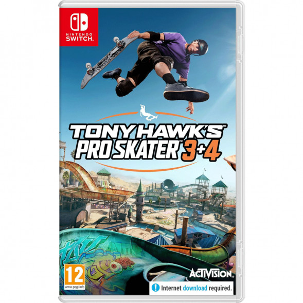 Игра Tony Hawk&amp;#039;s Pro Skater 3 + 4 [Nintendo Switch, английская версия]