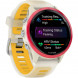 Умные часы Garmin Forerunner 570 42 мм Raspberry Aluminium/Translucent Bone/Mango 010-02970-02 в Хабаровске