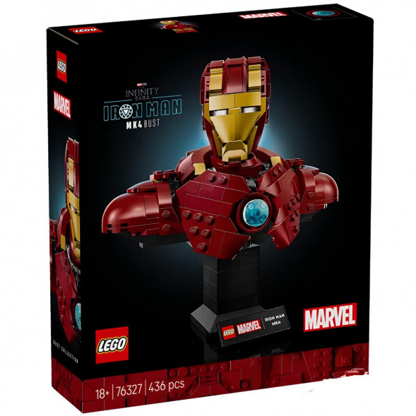 Конструктор LEGO Super Heroes 76327 Бюст Железного человека MK4 в Новороссийске