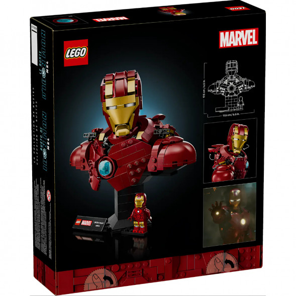 Конструктор LEGO Super Heroes 76327 Бюст Железного человека MK4 в Новороссийске
