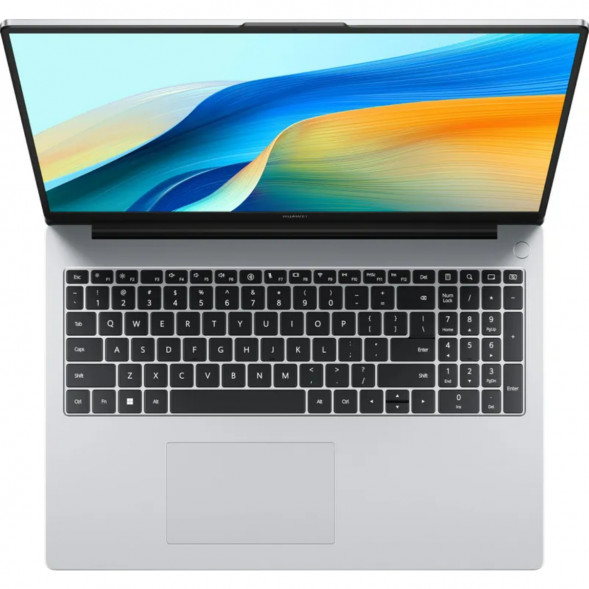 Ноутбук Huawei MateBook D 16 MCLG-X 53014QLA (16&amp;quot;, IPS, Intel Core i5 13420H 2.1ГГц, 8 ядер, 16ГБ LPDDR4x, 512ГБ SSD, Intel UHD Graphics, без ОС), серебристый 