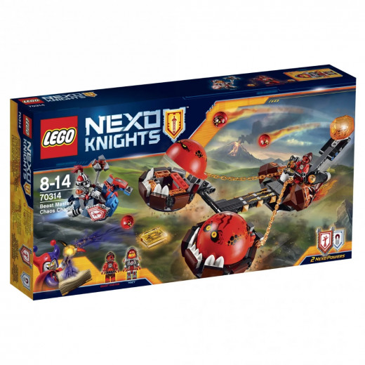 Конструктор LEGO Nexo Knights 70314 Безумная колесница Укротителя &mdash; 